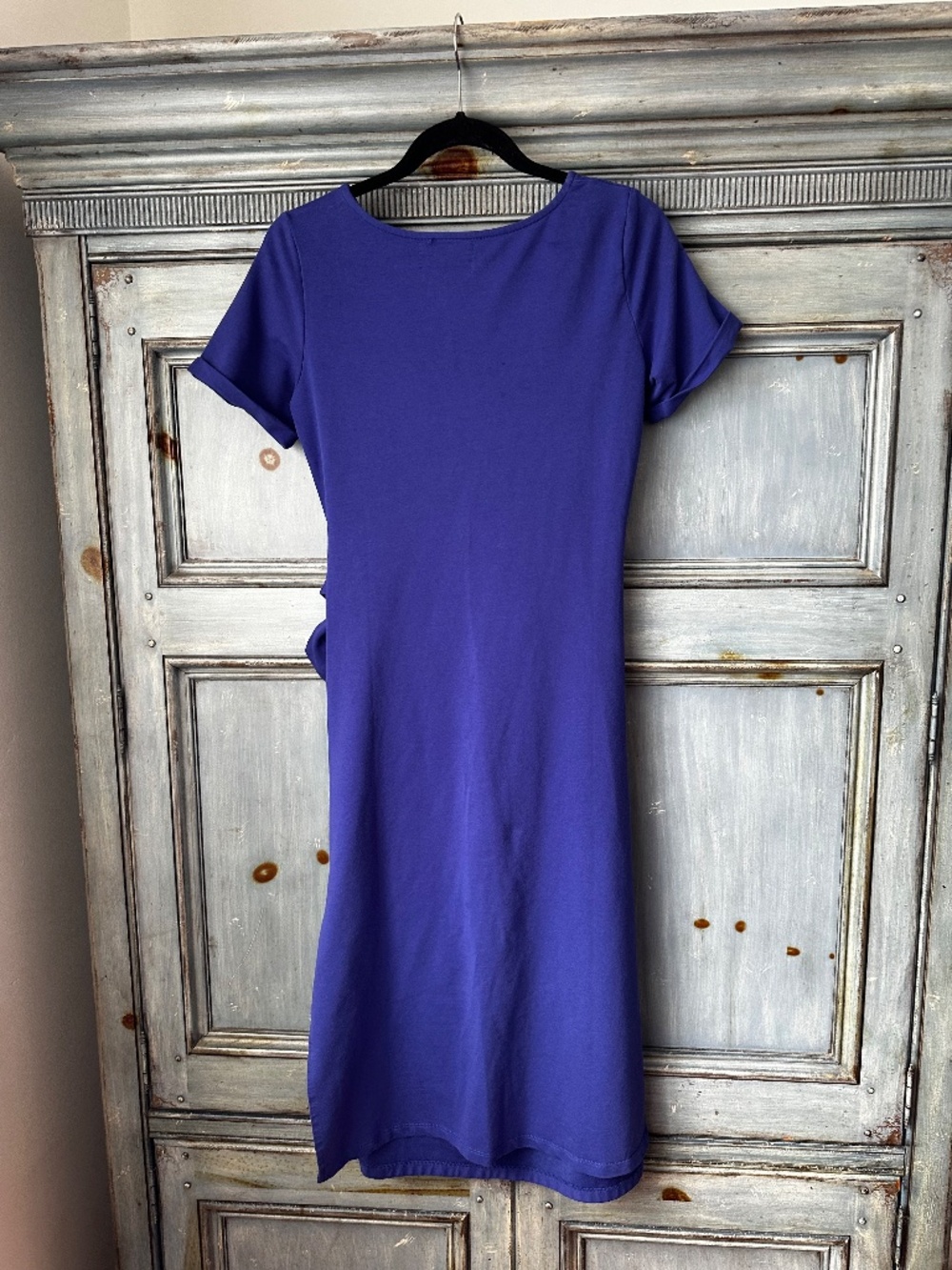 Sezane Pippa Midi Dress In Blue Size S - Picture 9 of 11